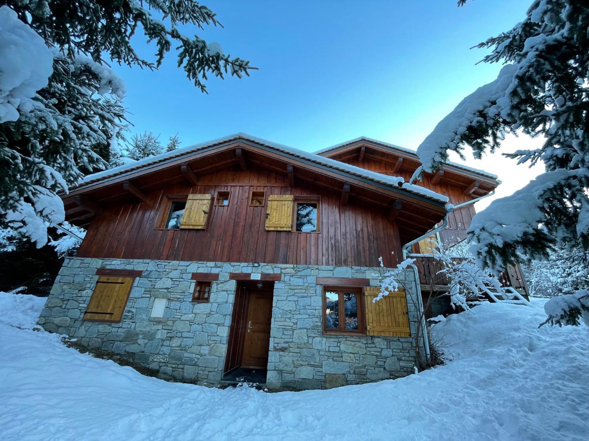 Chalet Tamara Cles Blanches Courchevel Villa Eksteriør bilde